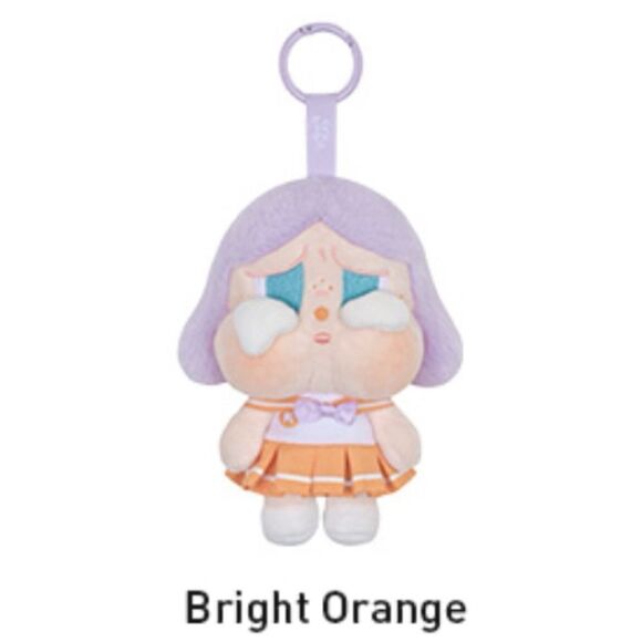 POP MART CRYBABY Sunset Concert Series “BRIGHT ORANGE” Plush Pendant Single Box - Picture 2 of 11